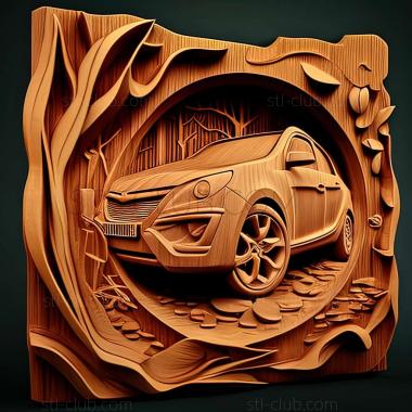 3D мадэль Opel Astra H (STL)